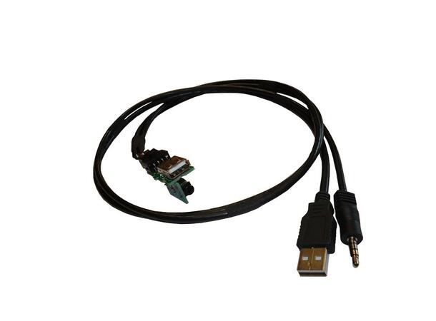 Connects2 Adapter - Beholde USB/AUX Nissan Qashqai (2014 -->)